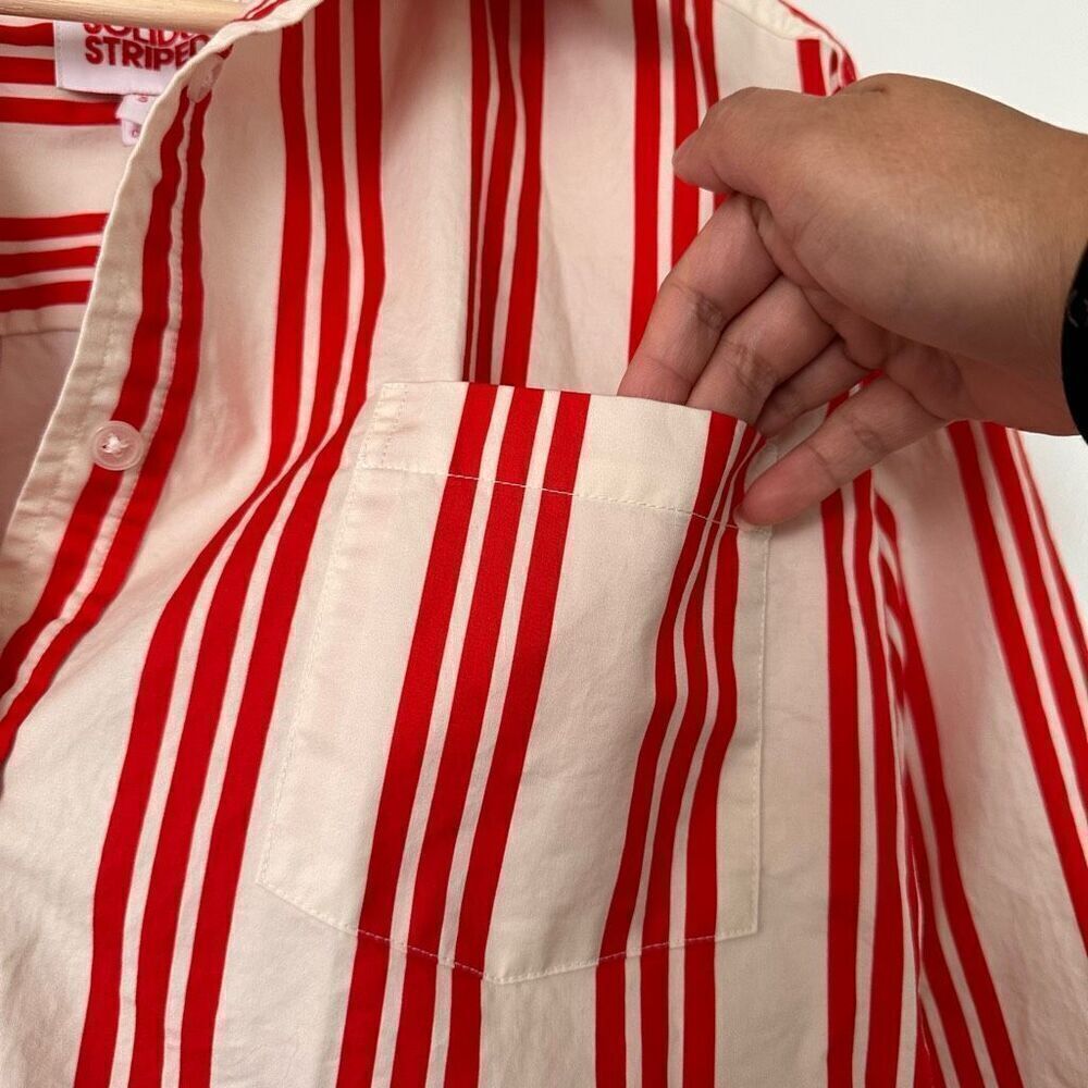 Solid & Striped Button Down - image 4